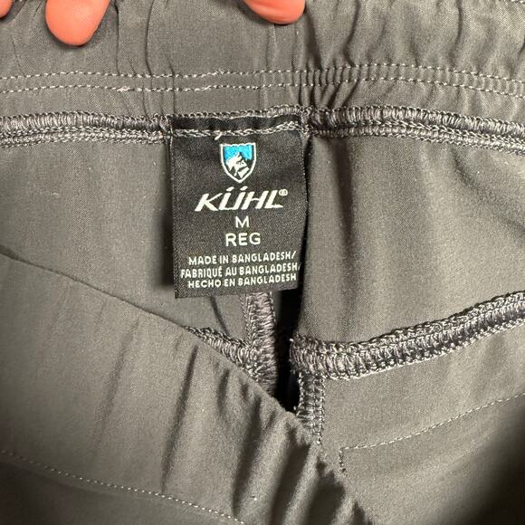 Kuhl Womens Size Medium Weekender Tight Hiking Pants Olive Green Pull On Stretch - Picture 8 of 9